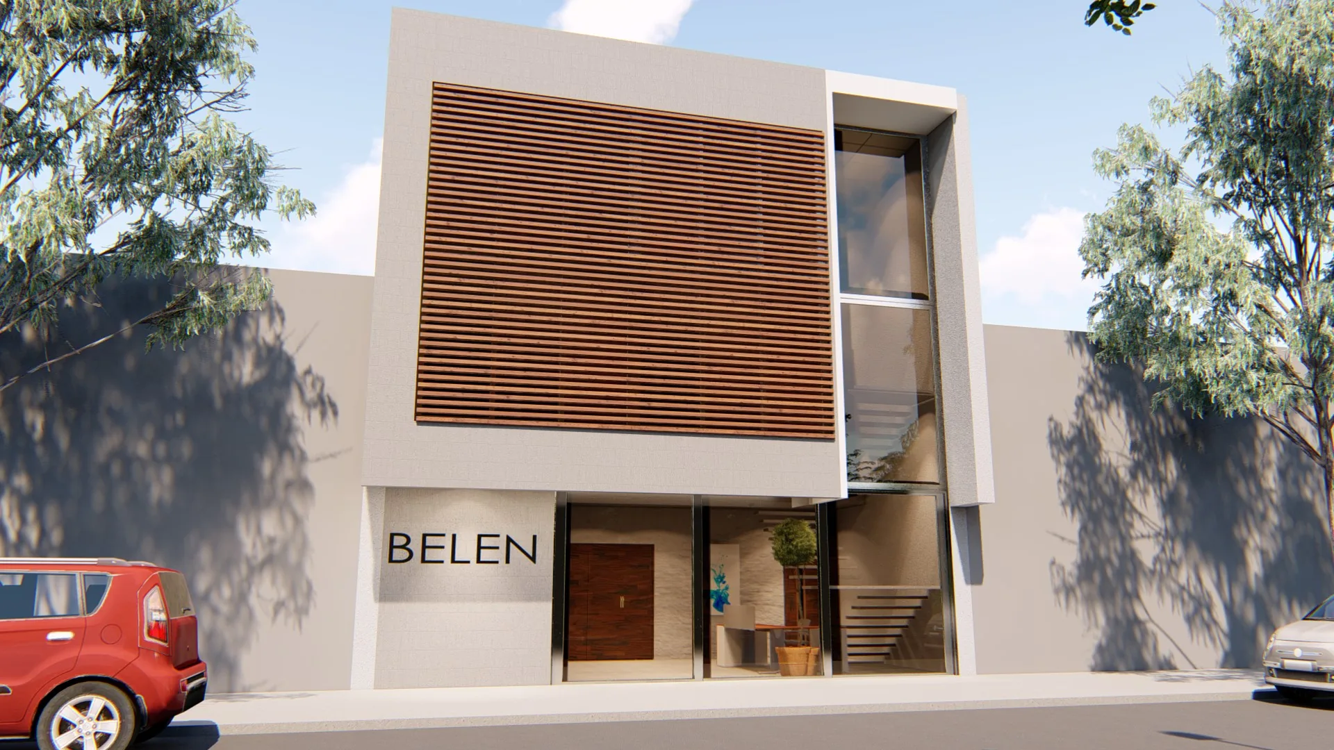 Segunda vista del proyecto Auditorio Belén